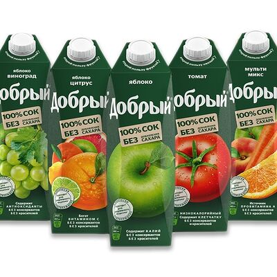 Сок Яблочный Добрый в Фиеста по цене 500 ₽