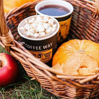 Капучино на альтернативном молоке в Coffee Way по цене 529 ₽