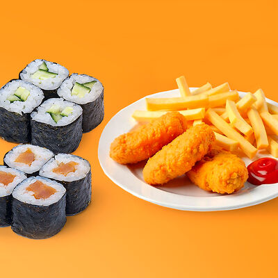 Джуниор Комбо в EDOO Rolls & Pizza по цене 745 ₽