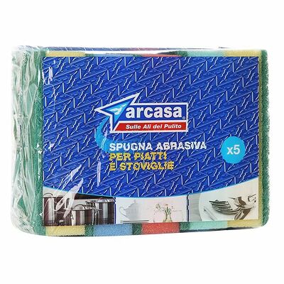 Губки Arcasa для посуды цветные, в упаковке в Азбука Вкуса Экспресс Меню по цене 219 ₽