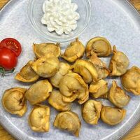 Жареные пельменив Азия Плов