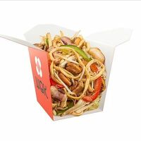 Удон с морским коктейлем в соусе терияки в WOK