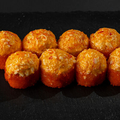 Ролл Спайси краб запеченный в Sushigo по цене 359 ₽