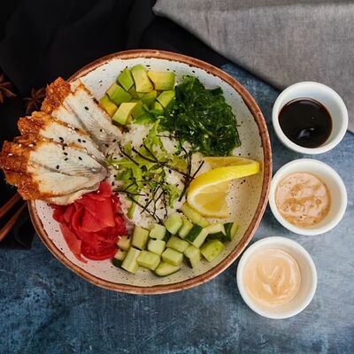 Поке с угрем в Тайфун по цене 439