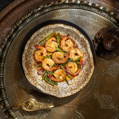 Вок с креветкой в Гранат по цене 1320 ₽