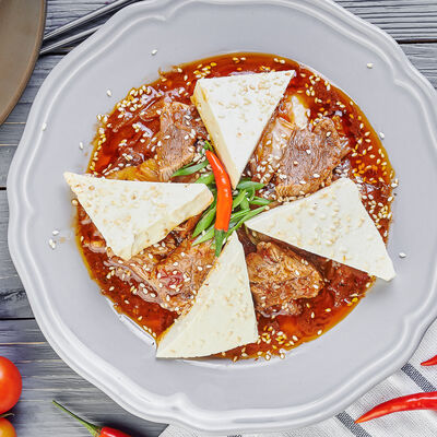 Тофу Кимчи с говядиной в Kuksu №1 по цене 609 ₽