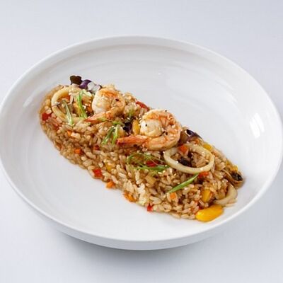Рис с морепродуктами в Japengo cafe по цене 455 ₽