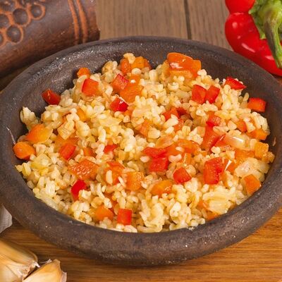 Булгур с овощами в Мушмула по цене 139