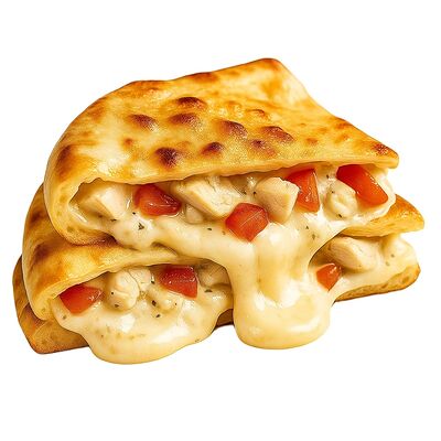 Кальцоне с курицей и сыром в П-ПЕППЕРОНИ по цене 459 ₽