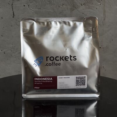 Кофе Rockets Indonesia Sumatra Mandheling Arisarina в зернах в Pack по цене 1333 ₽