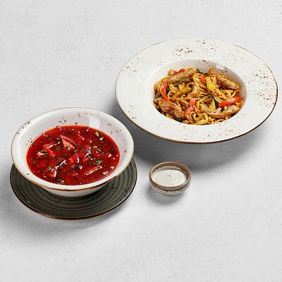 Ланч в ПиццаФабрика по цене 595 ₽