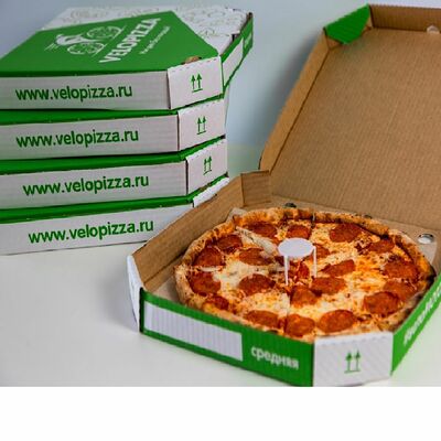 Комбо 5 пиццы 25см ( Пепперони, Четыре сыра, Ранч, Двойной Цыпленок, Жюльен) в Велопицца по цене 2814 ₽