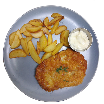 Свинина Хрустящая с картофелем по-деревенски в Академия по цене 635 ₽