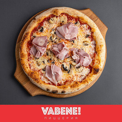 Пицца Ветчина и грибы в Траттория Vabene! по цене 750 ₽