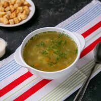 Грибной суп в Светлая пекарня