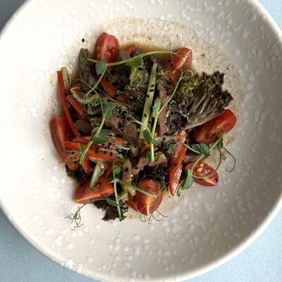 Салат купеческий в Огонек по цене 580 ₽