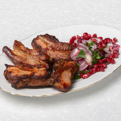 Шашлык из свиных рёбер в Карина по цене 350