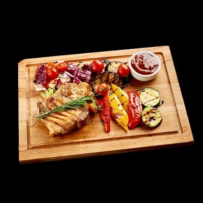 Стейк из cвинoй корейки в Леон по цене 750 ₽