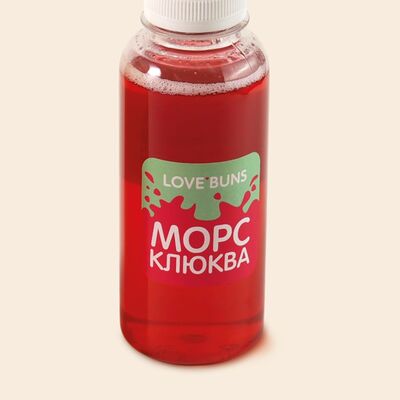 Морс клюквенный в Love Buns по цене 129 ₽