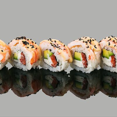 Ролл с креветкой с соусом айолив Marlin Sushi по цене 710 ₽