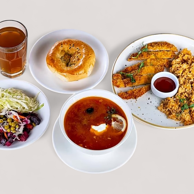 Комбо 3 в Basilic -Территория Вкусной Еды по цене 3150 ₸