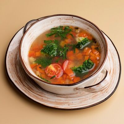 Суп минестроне в Fatto a mano по цене 610 ₽