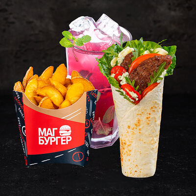 Комбо Итальянский ролл и лимонад в Магбургер & Братья Караваевы по цене 525