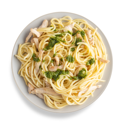 Паста с курицей и песто в Готово китчен по цене 241 ₽