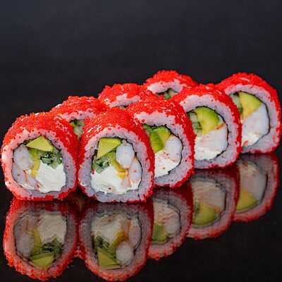 Калифорния с креветкой в Васаби по цене 820 ₽