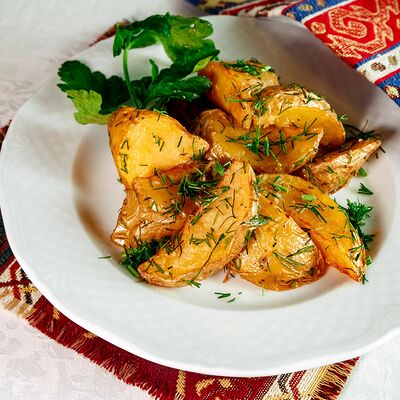 Картофель по-деревенски в Отдых по цене 225 ₽