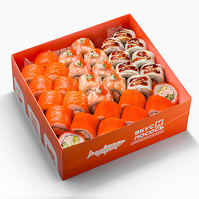 Оранж в Вкус и лосось по цене 3100 ₽