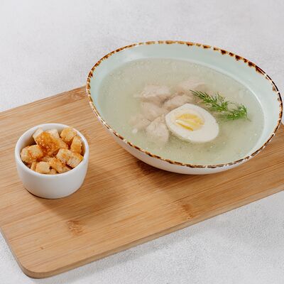 Наваристый куриный бульон в Balance cafe по цене 448 ₽