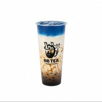 Синий с Карамельной Тапиокой в Bubble Tea Баблти