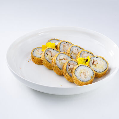 Ролл Цезарь с курицей в Pascucci cafe по цене 440 ₽