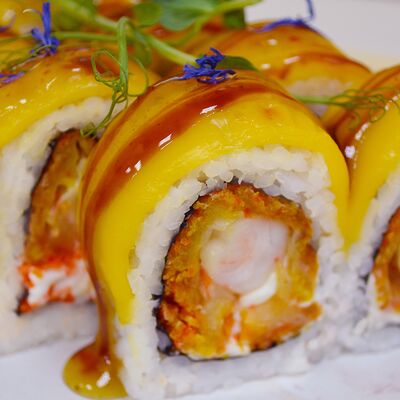 Ролл дабл-чиз в Держи рыбу по цене 900 ₽