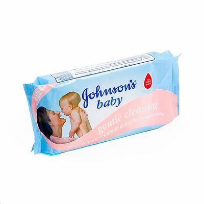 Салфетки влажные Johnsons Baby Нежная забота, в Азбука Вкуса Экспресс Меню по цене 167 ₽