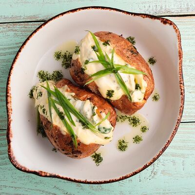 Картофель, запеченный в мангале в Кавказ по цене 180