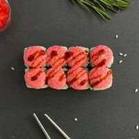 Запеченный ролл Филадельфия в Omnami