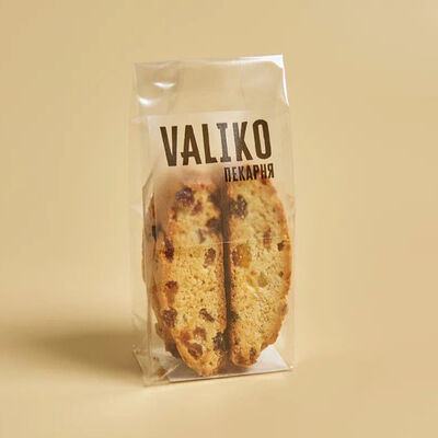 Бискотти с изюмом в Пекарня Valiko по цене 420 ₽