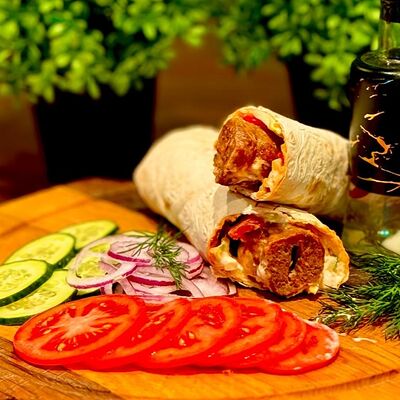 Шаурма с люля-кебабом в Чайхана Кишлак по цене 499 ₽