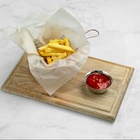 Картофель фри с кетчупом в Cafecafe