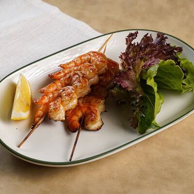 Шашлычки из креветок в Компот по цене 880 ₽