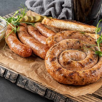 Ассорти колбасок к пиву в Duran Bar & Grill по цене 810