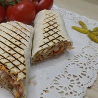 Шаурма обычная с маринованными перцами в Мини Кулинария