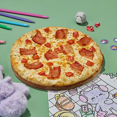 Пицца Карбонара 24 см в Dostaевский по цене 516 ₽