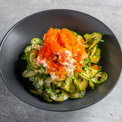 Огуречная лапша с колючим крабом в КрабыКутабы по цене 1480 ₽