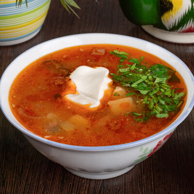 Суп Солянка в Три жены по цене 85