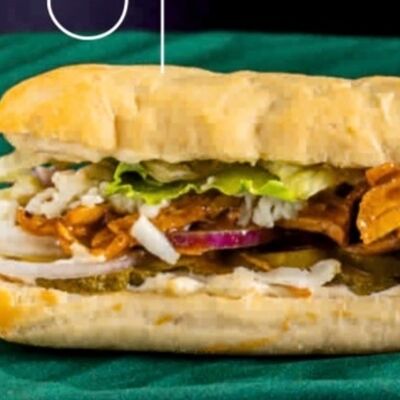 Сэндвич со свининой BBQ в The Best Burger по цене 650 ₽