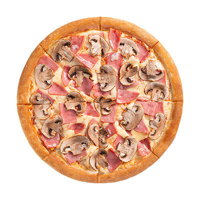 Пицца Грибная с ветчиной 25 см в Ташир Пицца по цене 485 ₽