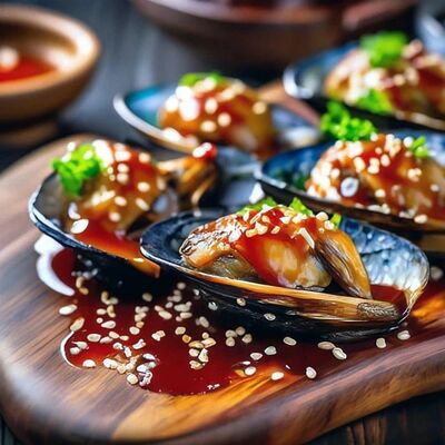 Ассорти Мидии в PANDA FOOD по цене 480 ₽